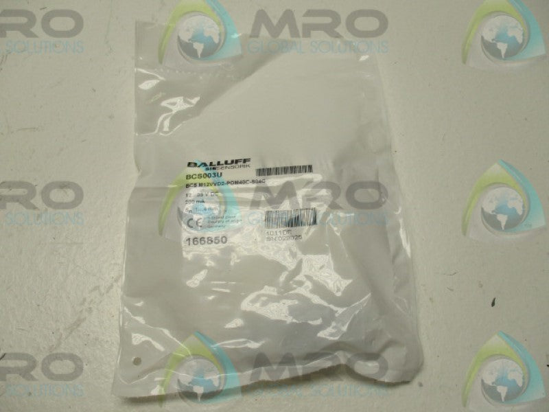 BALLUFF BCS003U BCSM12VVD2-POM40C-S04G CAPACITIVE SENSORS  NSMP