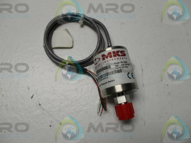 MKS 41A31DFB1AF015 BARATRON PRESSURE SWITCH  NSNP