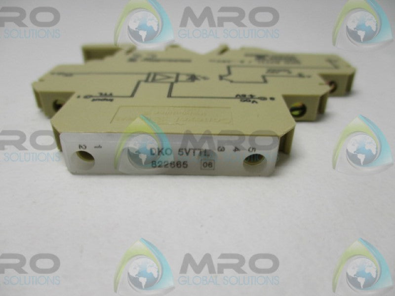 WEIDMULLER DKO5VTTL TERMINAL BLOCK OPTOCOUPLER   NSNP