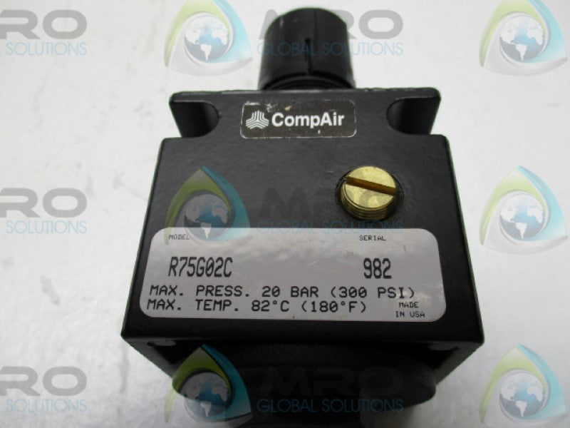 COMPAIR R75G02C AIR REGULATOR 1/4"  NSNP