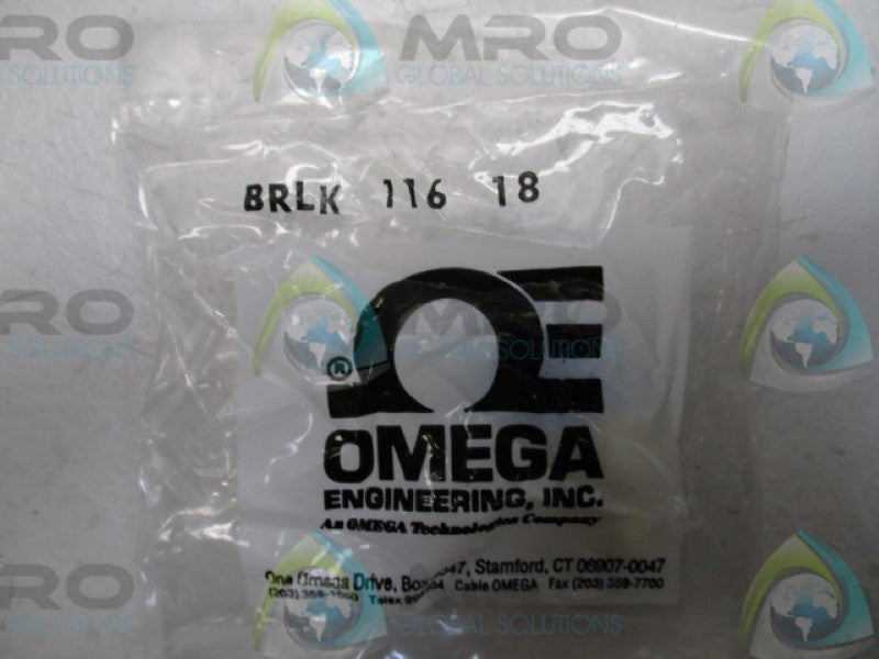 OMEGA BRLK11618 BRASS FITTING 1/16" TUBE 1/8" NPT  NSMP