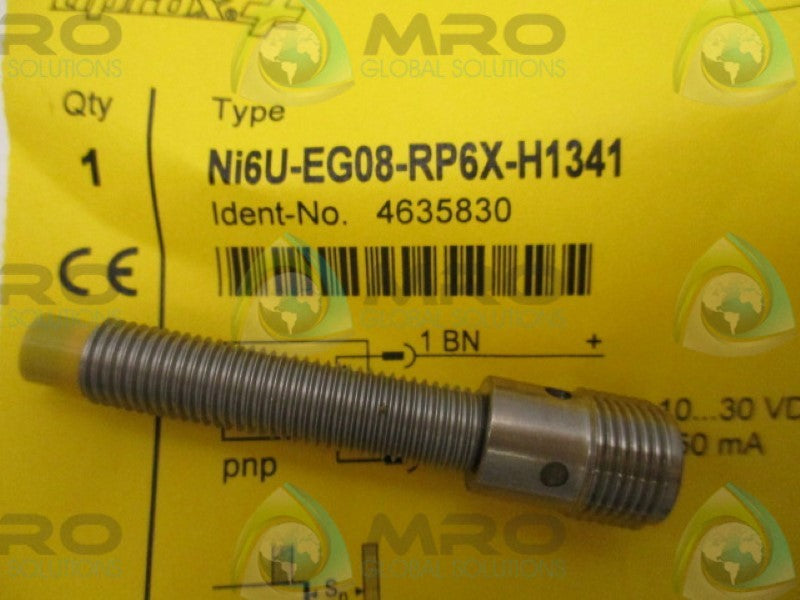 TURCK 4635830 NI6U-EG08-RP6X-H1341 PROXIMITY SENSOR   NSNP