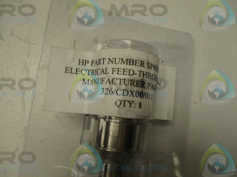 HP 326/CDX00/011 ELECTRICAL FEED-THROUGH 10-PIN  NSMP
