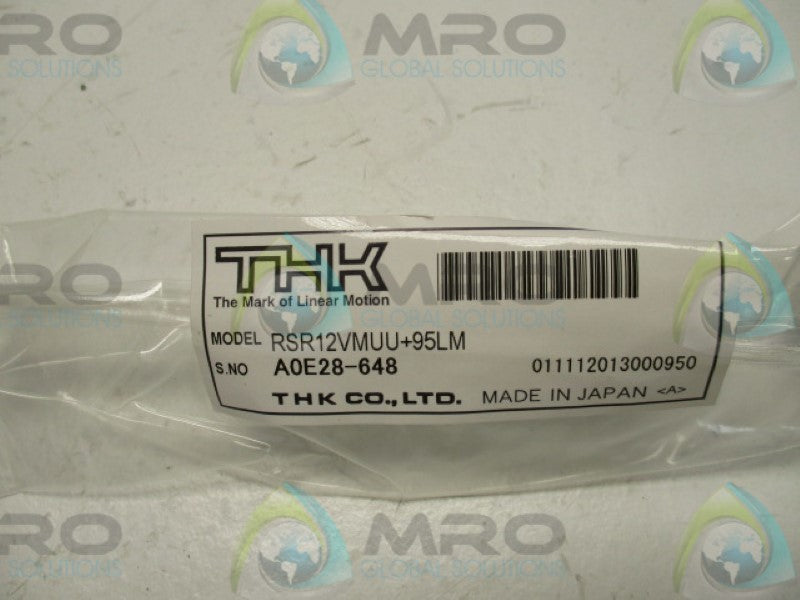 THK RSR9WVMUUC1+170LPM LINEAR ACTUATOR?WITH RAIL  NSMP