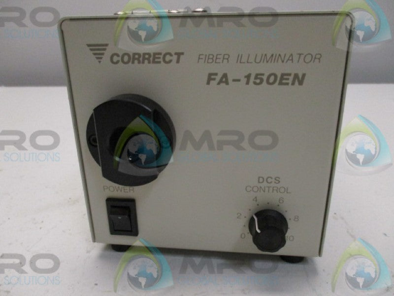 CORRECT FA-150EN FIBER ILLUMINATOR  UNMP