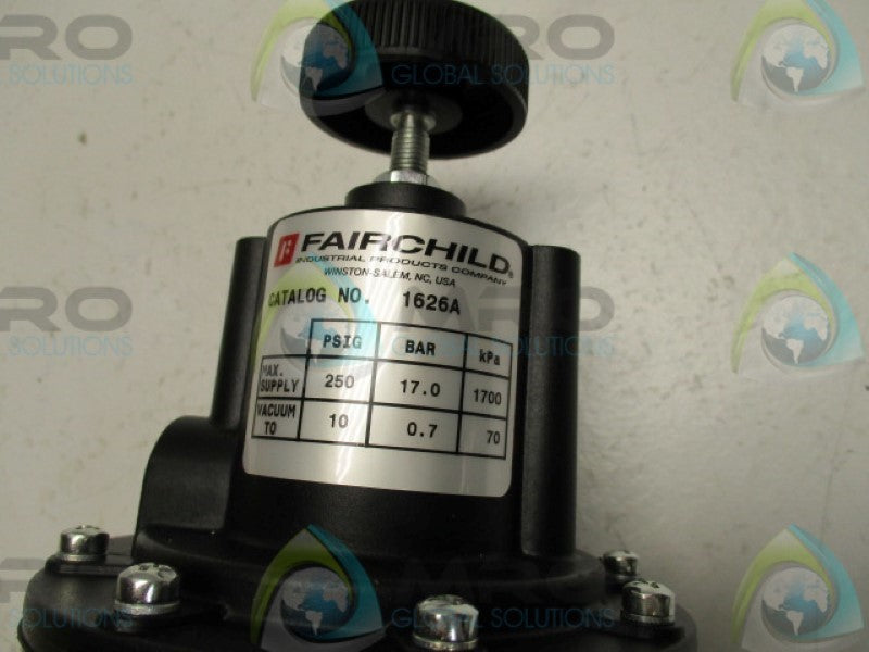 FAIRCHILD 1626A VACUUM REGULATOR 3/4"  NSMP