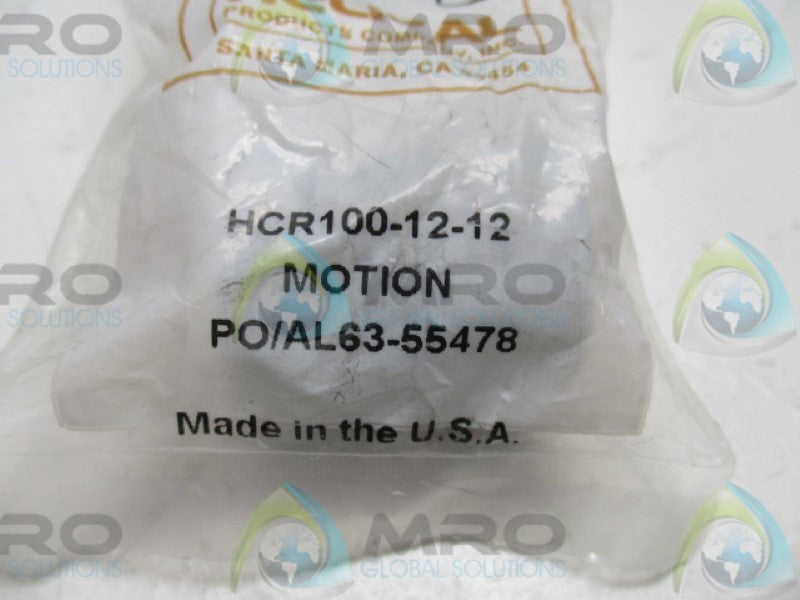 HELICAL HCR100-12-12 COUPLING FLEXIBLE SHAFT 12MM  NSMP
