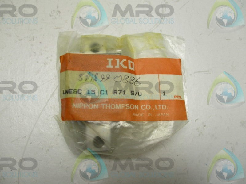 IKO LWESC15C1R71 S/U MINIATURE LINEAR BEARING GUIDE  NSMP