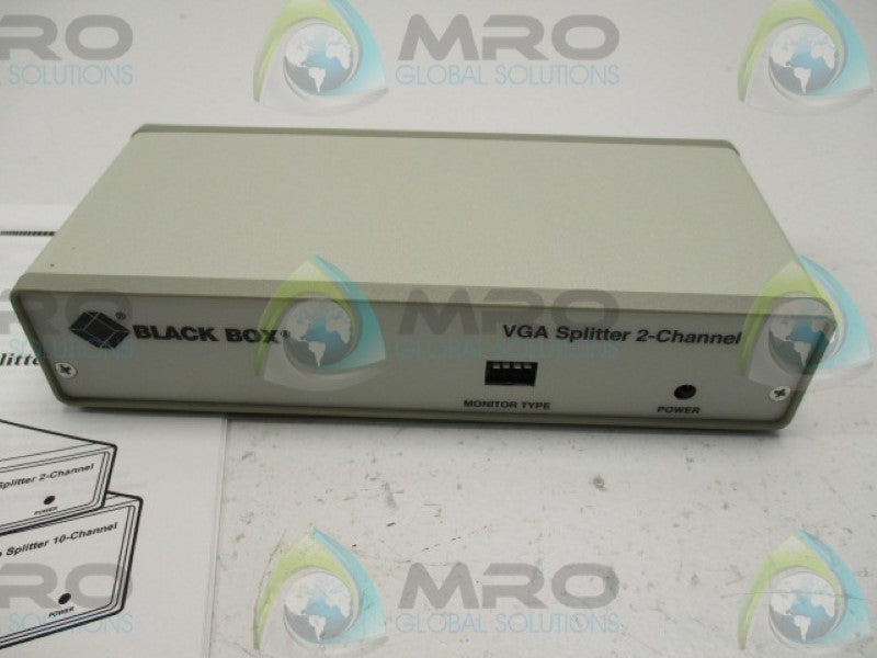 BLACKBOX AC056AE-R2 VGA VIDEO SPLITTER 2-CHANNEL NSMP