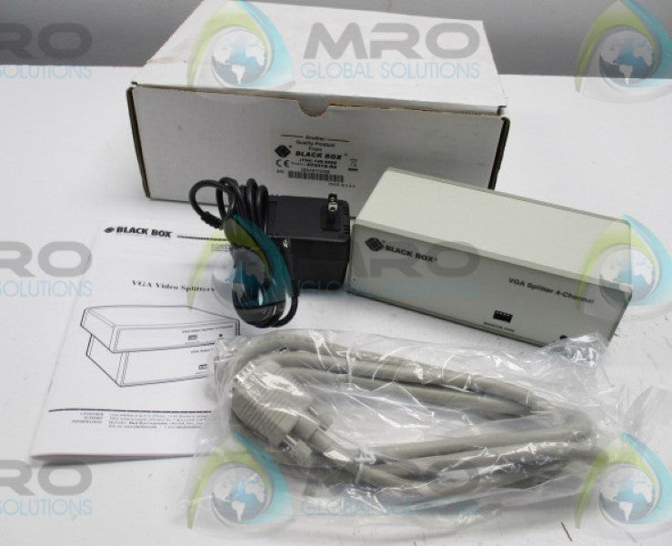 BLACKBOX AC057A-R4 VGA VIDEO SPLITTER 4-CHANNEL  NSMP