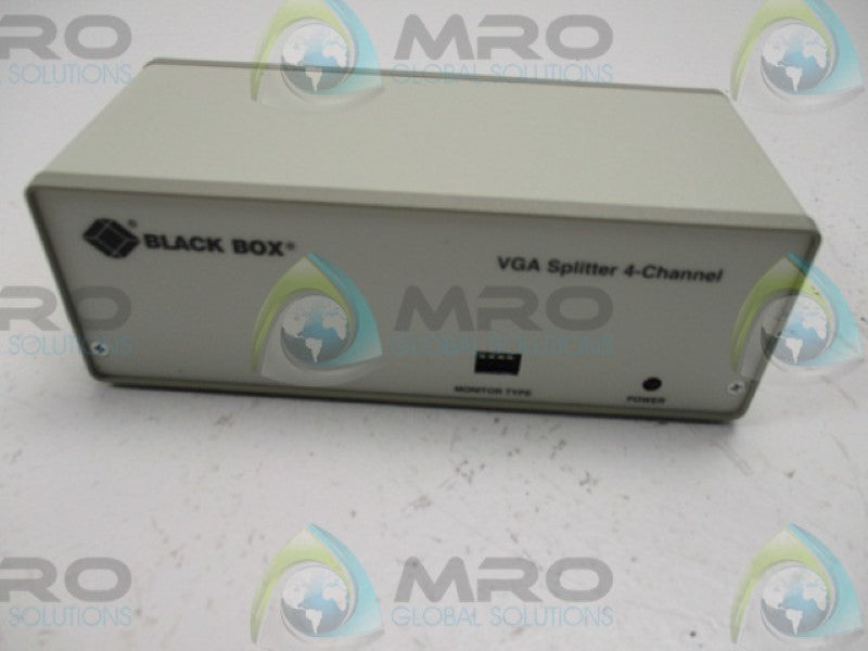 BLACKBOX AC057A-R4 VGA VIDEO SPLITTER 4-CHANNEL  NSMP