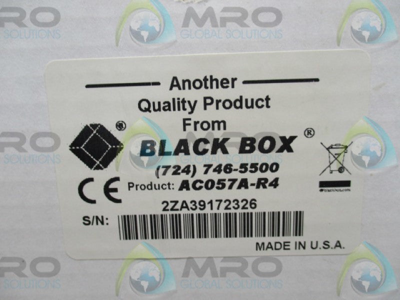 BLACKBOX AC057A-R4 VGA VIDEO SPLITTER 4-CHANNEL  NSMP