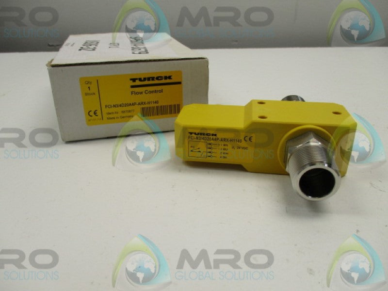 TURCK FCI-N3/4D20A4P-ARX-H1140 FLOW SENSOR 24VDC  NSMP