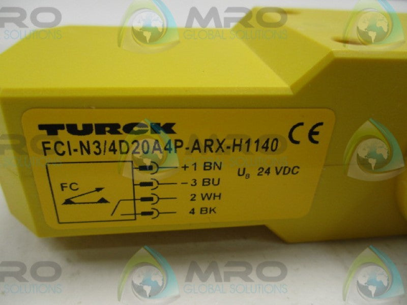 TURCK FCI-N3/4D20A4P-ARX-H1140 FLOW SENSOR 24VDC  NSMP