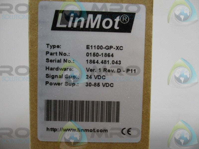 LINMOT E1100-GP-XC 0150-1864 SERVO DRIVE 24VDC  NSMP