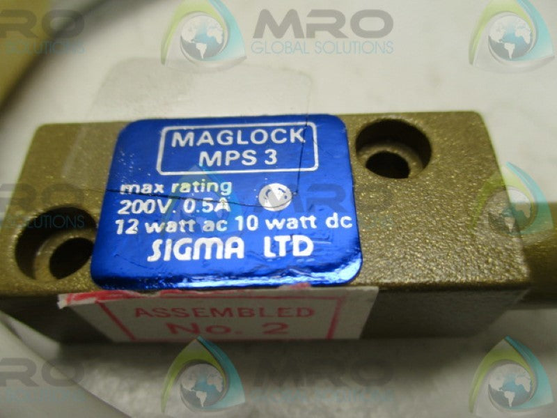 MAGLOCK MPS3 MAGNETIC PROXIMITY SENSOR  NSNP