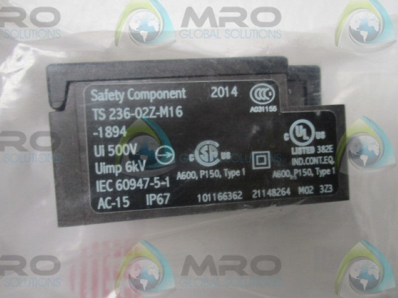 SCHMERSAL TS236-02Z-M16-1894 LIMIT SWITCH  NSMP