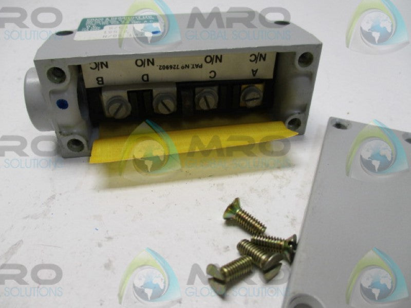 CRAIG & DERRICOTT S/C3 SWITCH   NSNP