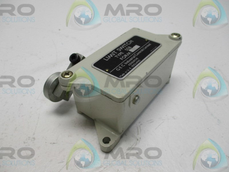 GEC INDUSTRIAL CONTROLS SSB FORM: R LIMIT SWITCH  NSNP