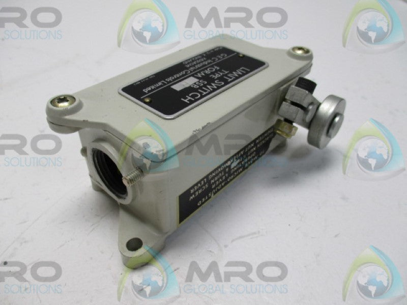 GEC INDUSTRIAL CONTROLS SSB FORM: R LIMIT SWITCH  NSNP