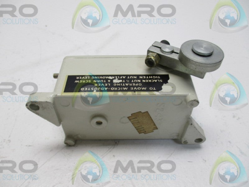 GEC INDUSTRIAL CONTROLS SSB FORM: R LIMIT SWITCH  NSNP