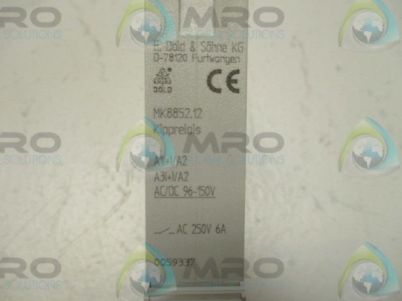 E.DOLD&SOHNE MK8852.12 RELAY MODULE 250V  NSNP