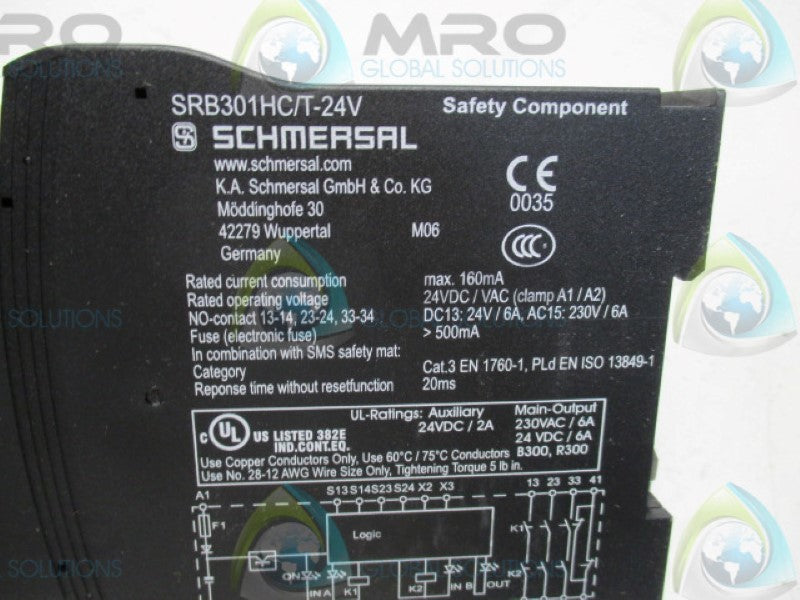 SCHMERSAL SRB301HC/T-24V 101190593  NSMP