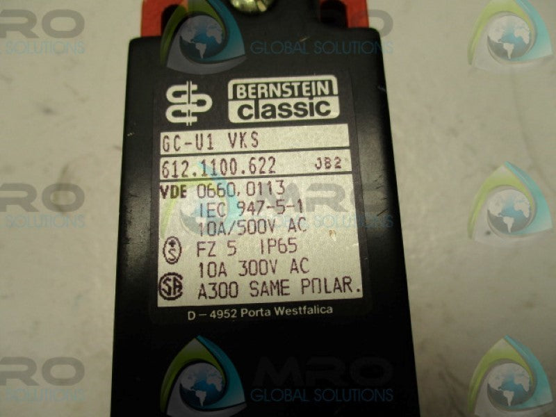 BERNSTEIN GC-U1ZVKS LEVER ARM LIMIT SWITCH  NSNP