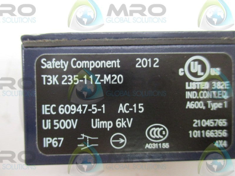 SCHMERSAL T3K235-11Z-M20 LIMIT SWITCH   NSNP