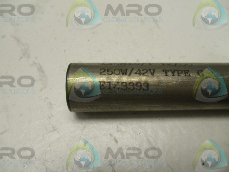 ELMATIC 134813/1 HEATER ELEMENT 250W 42V TYPE G  NSNP