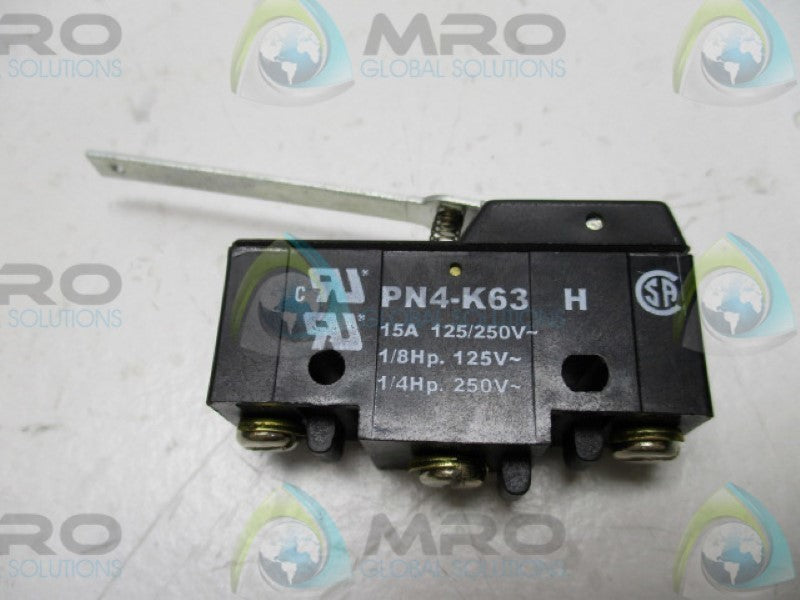 BURGESS PN4-K63 LIMIT SWITCH WITH ARM  NSNP