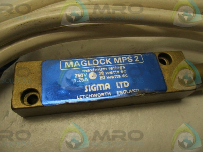SIGMA LTD MAGLOCK MPS2 PROXIMITY SENSOR  UNMP