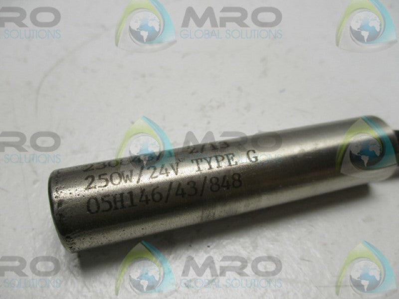 ELMATIC 230848/1 HEATER ELEMENT 24V 250W  NSNP