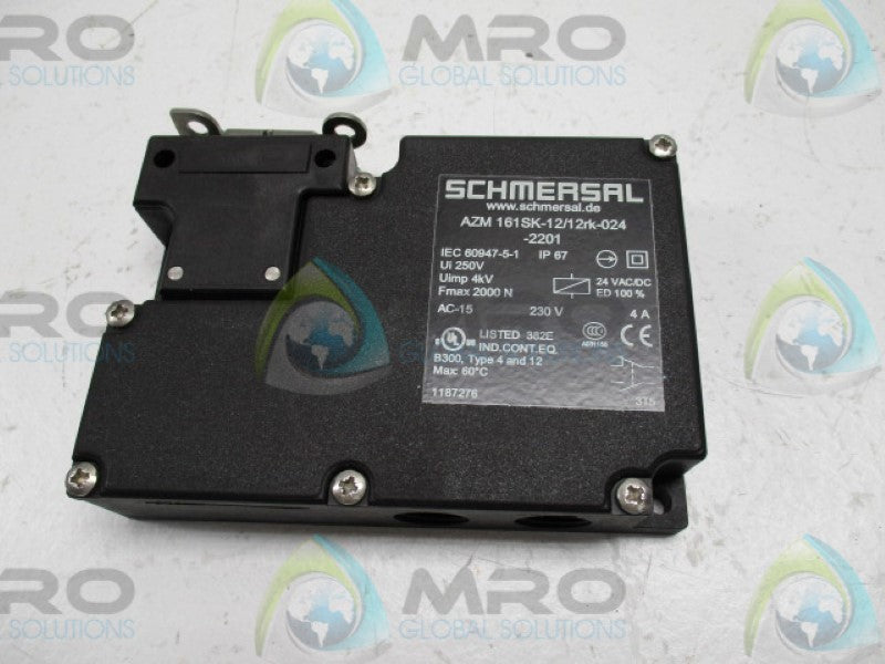 SCHMERSAL AZM161SK-12/12RK-024-2201 SAFETY INTERLOCK SWITCH  UNMP