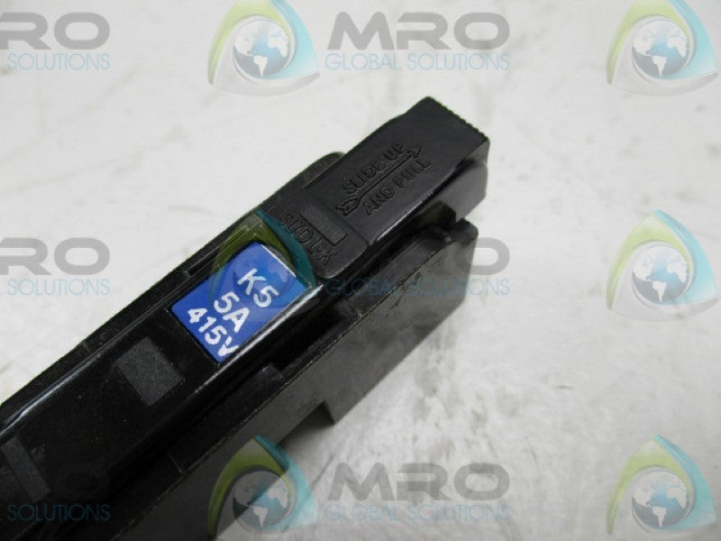 SLYDLOK K5 FUSE HOLDER 5A 415V  NSNP