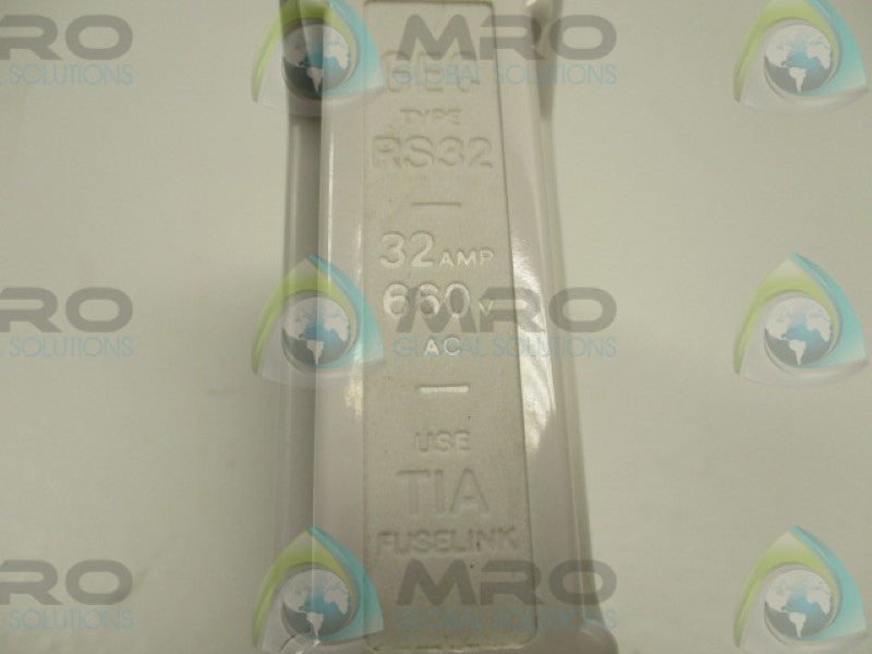 GEC RS32 WHITE FUSE HOLDER 32A 660VAC   NSNP
