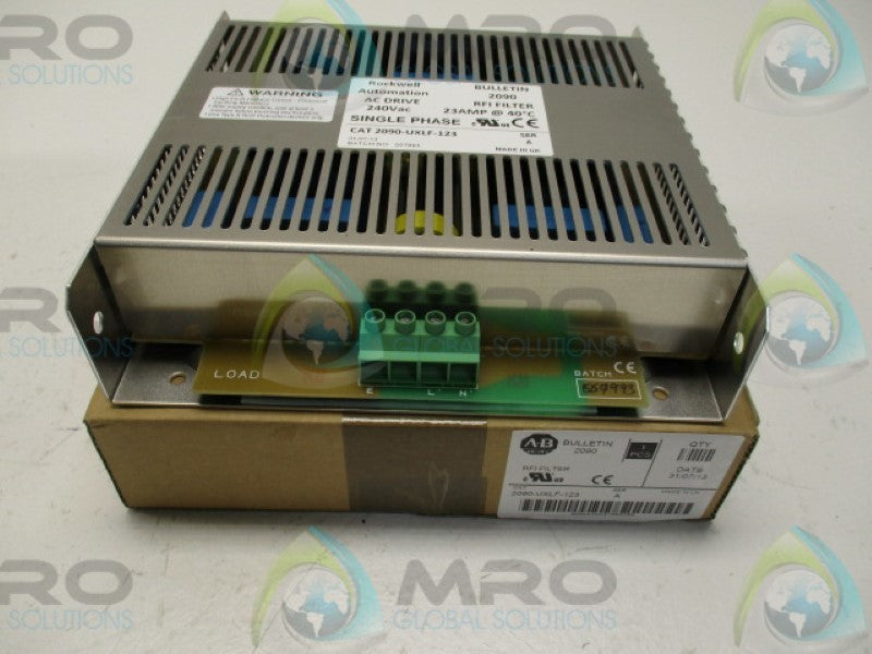 INDUSTRIAL SPARE PART 2090-UXLF-123 SER. A RFI FILTER  23A 240VAC  NSMP