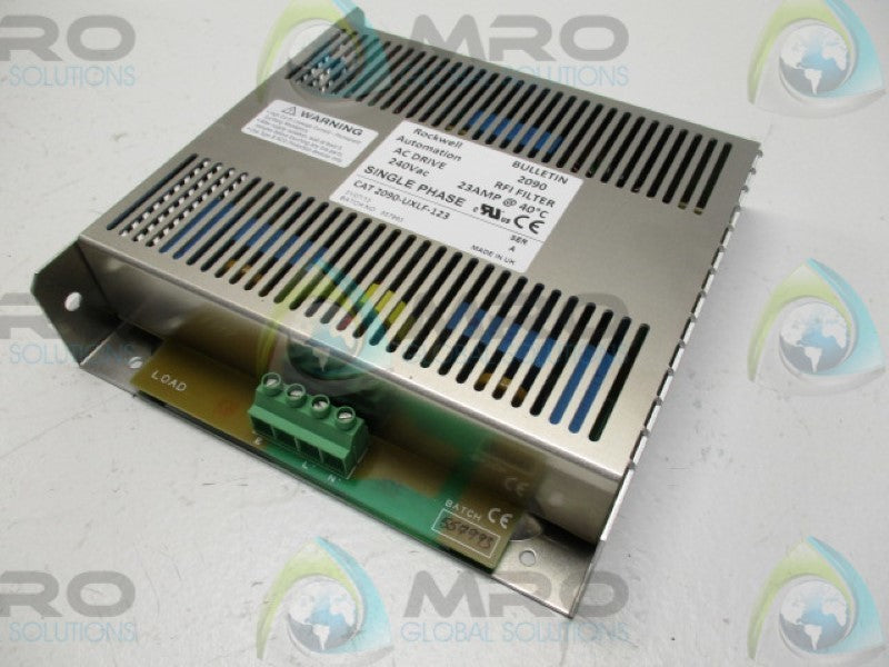 INDUSTRIAL SPARE PART 2090-UXLF-123 SER. A RFI FILTER  23A 240VAC  NSMP