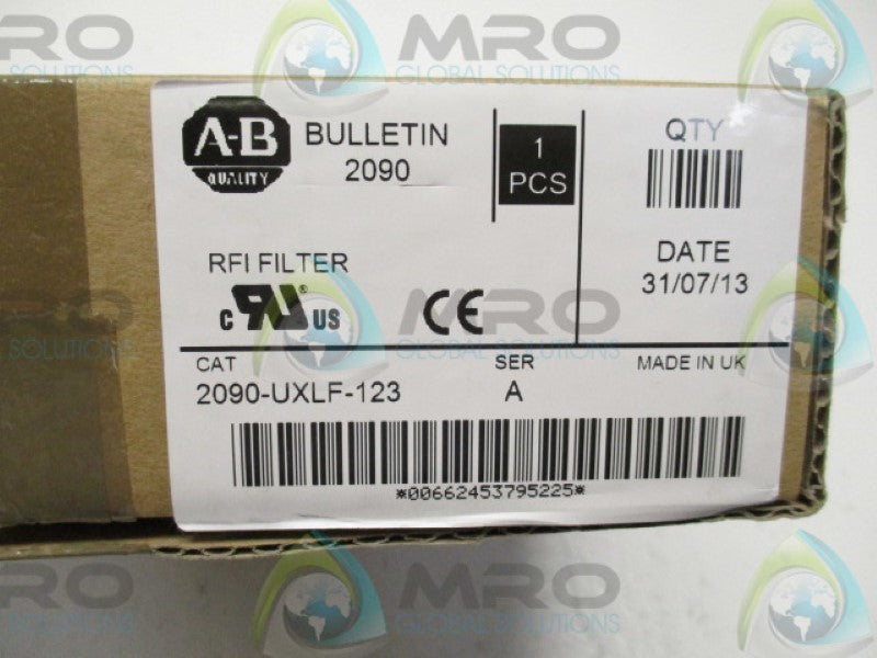 INDUSTRIAL SPARE PART 2090-UXLF-123 SER. A RFI FILTER  23A 240VAC  NSMP