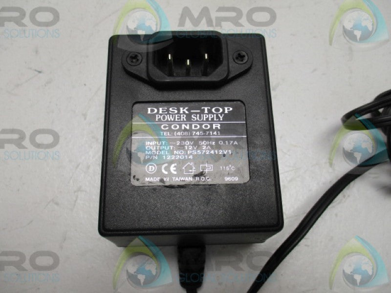CONDOR PS572412V1 DESK-TOP POWER SUPPLY 12/230V  UNMP