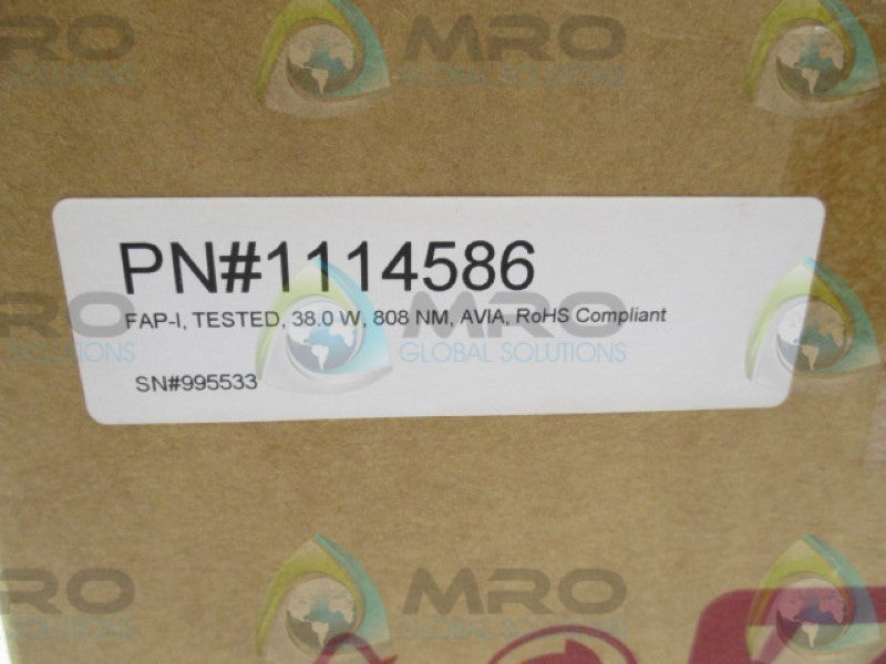 COHERENT 1114586 LASER SYSTEM   NSMP