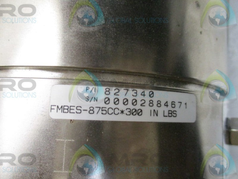 GAST 8AM-NRV-32A 827340 FLANGE MOUNTED BRAKE/AIR MOTOR  (AS PICTURED)  UNMP