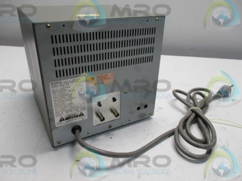 SONY SSM-930 BLACK/WHITE MONITOR 120VAC  UNMP