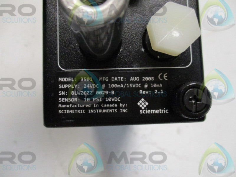 SCIEMETRIC SIGPOD 3501-BB00 LEAK TEST MODULE * NEW IN BOX *