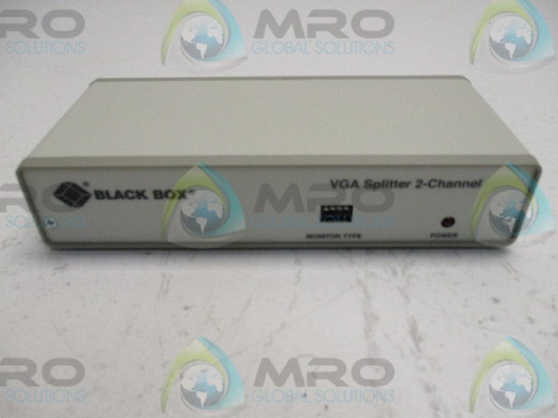 BLACKBOX AC056AE-R2 VGA VIDEO SPLITTER 2-CHANNEL ( AS PICTURED ) NSMP