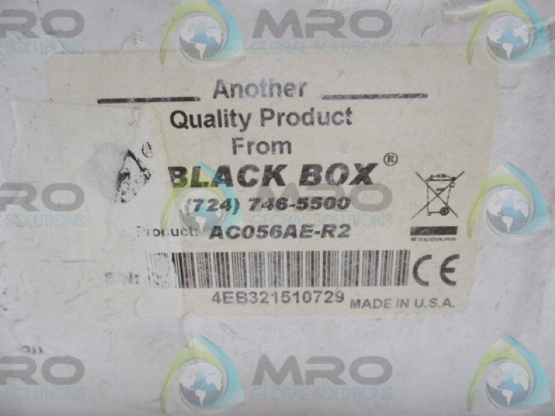 BLACKBOX AC056AE-R2 VGA VIDEO SPLITTER 2-CHANNEL ( AS PICTURED ) NSMP