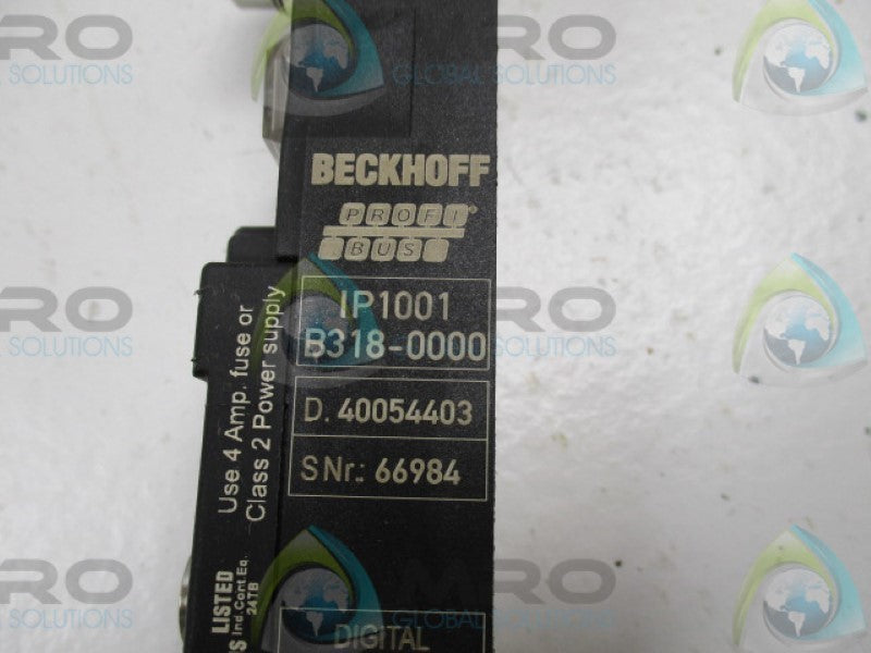 BECKHOFF IP1001-B318-0000 COUPLER BOX  UNMP