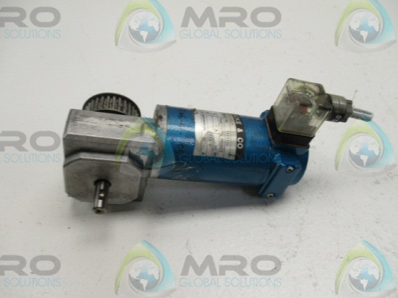 FOCKE GNM3156-G2.6 GEARMOTOR WITH GEARBOX 24V  3.9A 70W   UNMP