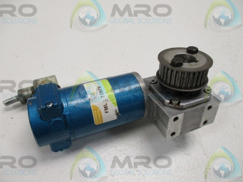 FOCKE GNM3156-G2.6 GEARMOTOR WITH GEARBOX 24V  3.9A 70W   UNMP
