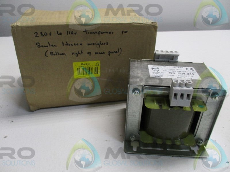 RS PRO 10-5982 504-212 ISOLATING TRANSFORMER 300VA   NSMP